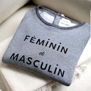 Rare:: Sezane Féminin et Masculin sweater